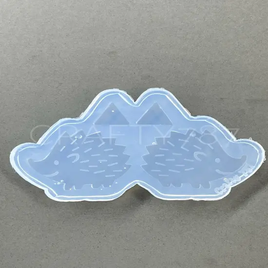 Hedgehog Porcupine Dangle Earring Mold (C7) {4}