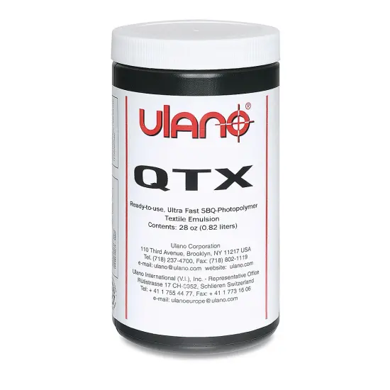 Ulano QTX Pure Photopolymer Emulsion - 28 oz {1}