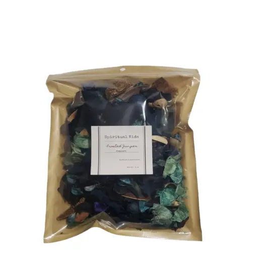 Frosted Juniper Potpourri 8oz Bag made with Fragrant/Essential Oils Hand Made FREE SHIPPING SCENTED | Floral Gift | House Warming Gift | Floral Potpourri | Birthday Gift | {1}