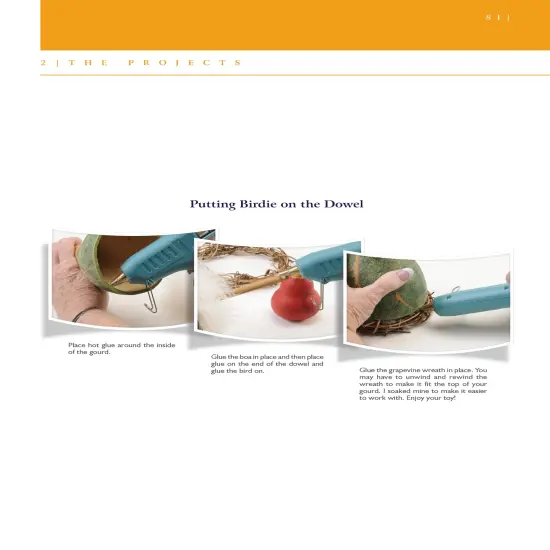 Creating Gourd Birds with the Fairy Gourdmother&reg; {4}