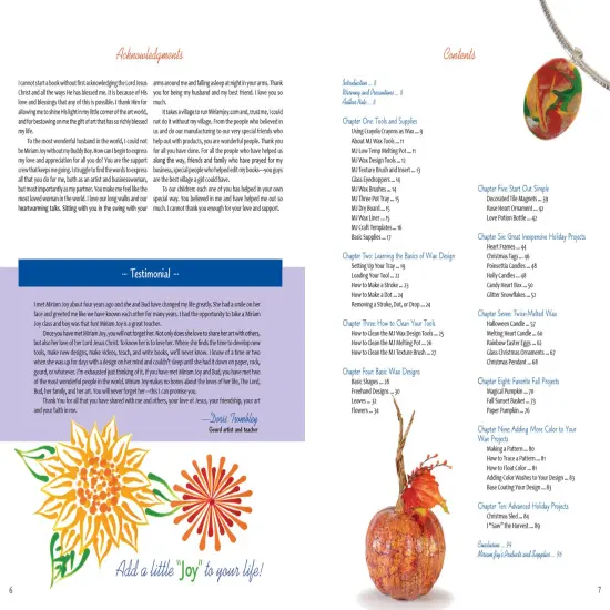 Wax on Crafts Holiday Projects {2}