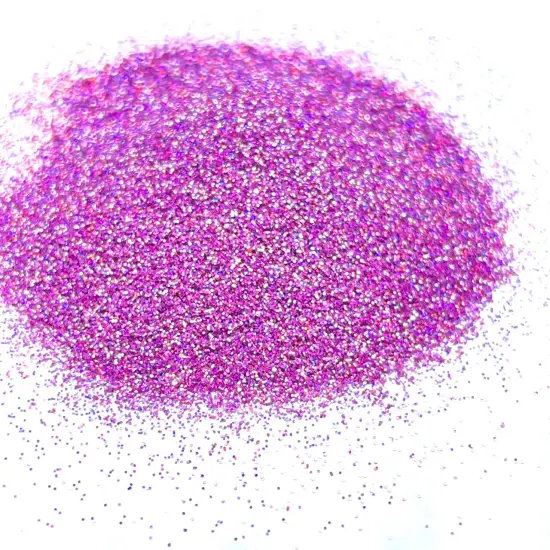 Aurora Borealis Pink Holographic Pixie for Poxy Micro Fine Glitter {1}