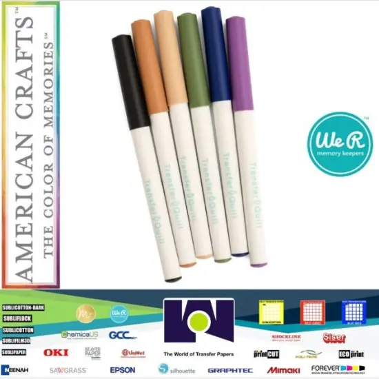 Transfer Quill PEN - Heat Transfer Earth - We R Memory Keepers 661008 {1}