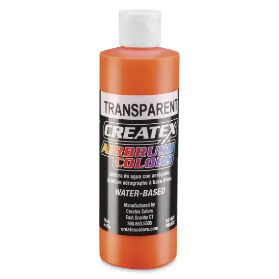 Createx Airbrush Color - 8 oz, Transparent Orange {1}