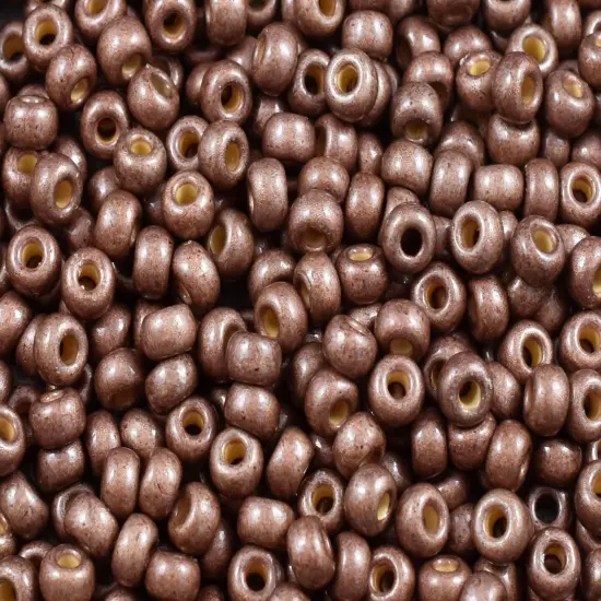15G Opaque Matte Dark Mauve DuraCoatMiyuki 6/0 Seed Beads - 6-4213F {1}