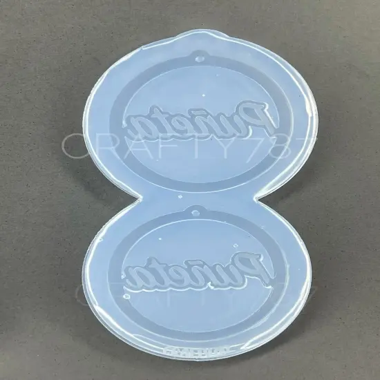 Pu&ntilde;eta Dangle Hoops Silicone Mold (C8) {3}