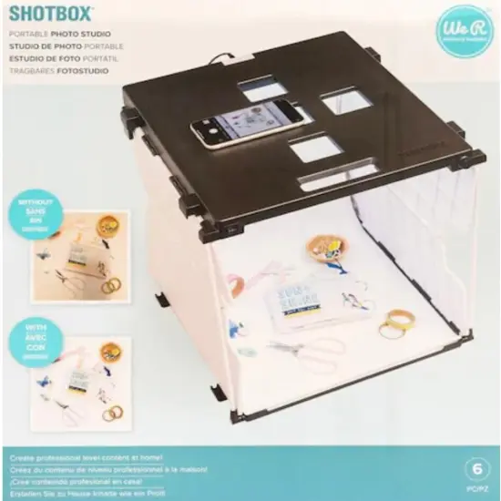 We R Memory Keepers - ShotBox Collection - Portable Photo Studio Kit 660406 {4}