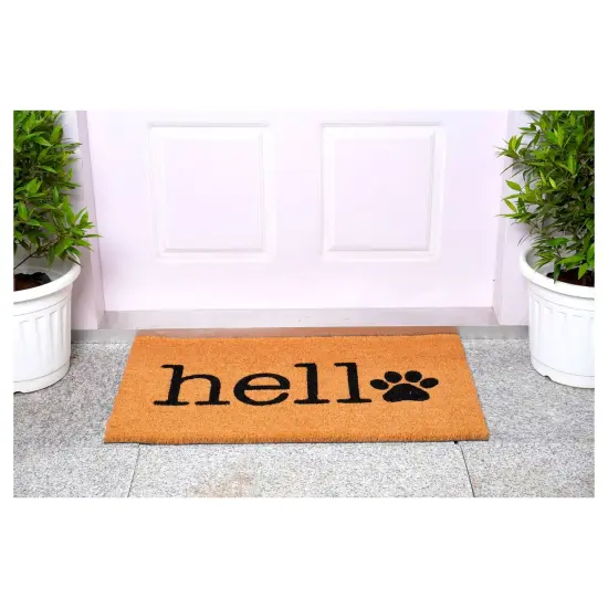 107891729 Hello Paw Doormat {2}