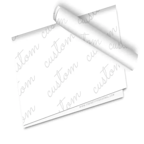 Custom Printed Wrapping Paper- Design file provided by customer {1}