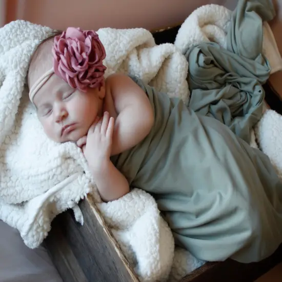 Solid DBP Fabric - Brushed Jersey Knit Beige {5}