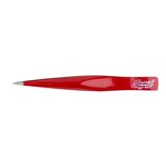 Hollow Point Tweezers Red {1}