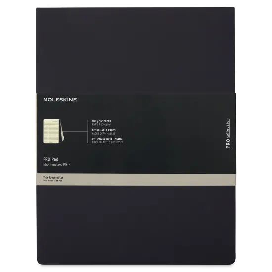 Moleskine Pro Collection Pad - Hardcover, Top Bound, Lined, 8-1/2" x 11" {1}