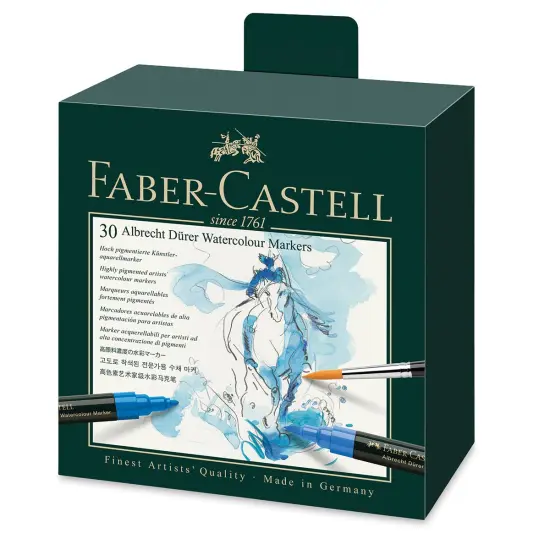 Faber-Castell Albrecht D&uuml;rer Watercolor Markers - Set of 30 {1}