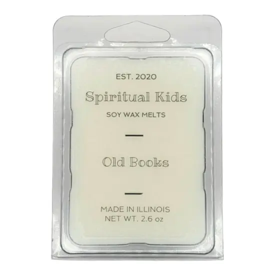 Old Books Soy Wax Melts 2.6oz 6ct Hand Poured with Fragrant/Essential Oils! | Leather Scent | Woodsy Wax Melts | Birthday Gift | {2}