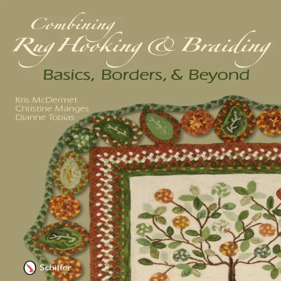 Combining Rug Hooking & Braiding: Basics, Borders, & Beyond {1}
