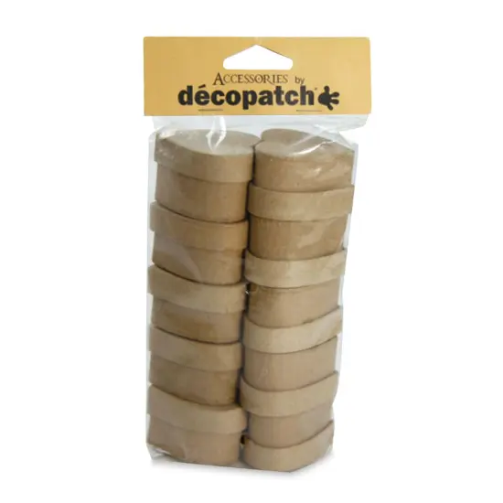 DecoPatch Paper Mache Boxes - Heart, Pkg of 10, 2" x 2" x 1" {1}
