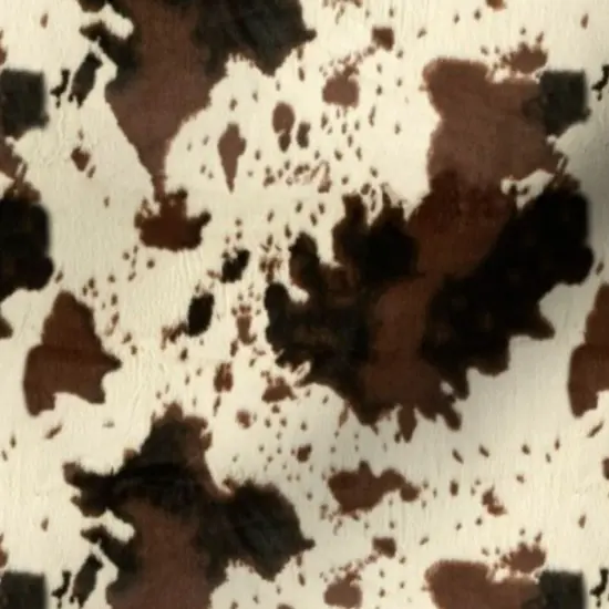 Various Fabrics by the Yard or Fat Quarter Faux Cowhide Cowboy Rodeo Western Ranch Custom Printed Fabric by Spoonflower {7}