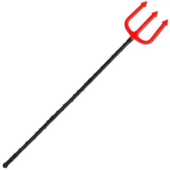 Devil Pitchfork Costume Accessories - Devils Demon Prop Pitch Fork Trident Accessory for Adults and Kids {1}
