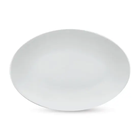 Mayco Earthenware Bisque Serving Platter - Large Oval, Pkg of 6 {1}