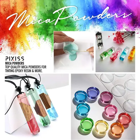 Pixiss Epoxy Resin Alphabet Molds Mold Making Kit {5}