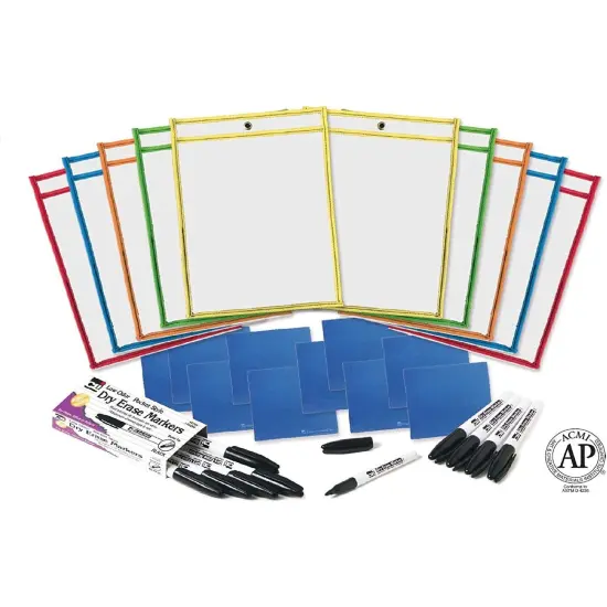 Dry Erase Pockets {3}