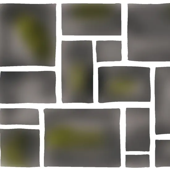 Flagstone Wall Stencil | 2624 by Designer Stencils | Pattern Stencils | {2}