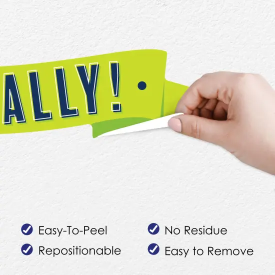 Big Dot of Happiness Let&rsquo;s Rally - Pickleball - Peel and Stick Sports Decor Vinyl Wall Art Stickers - Wall Decals - Set of 20 {4}