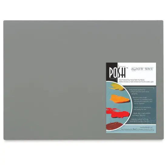 New Wave Posh Tabletop Palette - Neutral Grey, 11-3/4" x 15-3/4" {2}