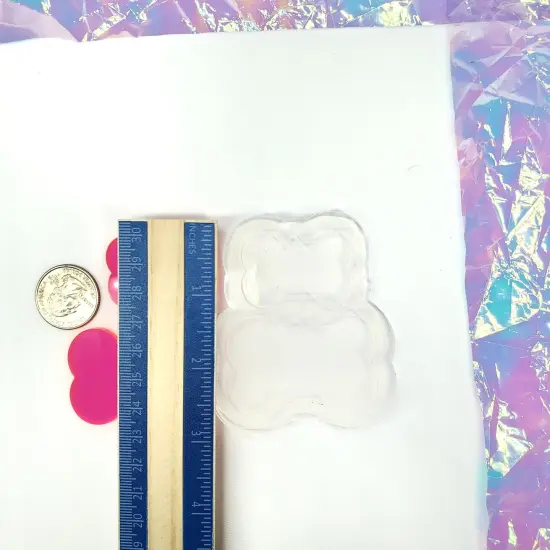 Dog Tags Bone Shape Silicone Mold 2 sizes(C2) {4}