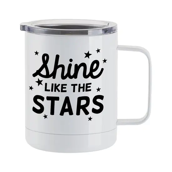 12oz Stainless Steel Sublimation Lidded Mugs - 4 Pack {5}