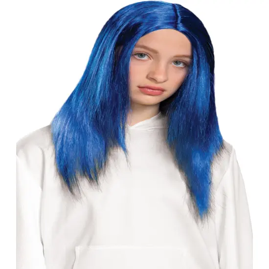 Billie Eilish Blue Wig One Size Child's Costume Accessory {1}