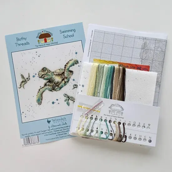 Swimming School XHD64 Counted Cross Stitch Kit {2}