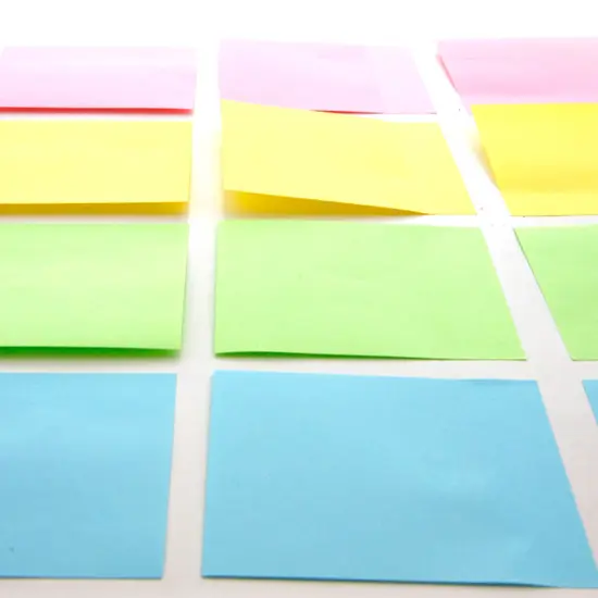 BAZIC Sticky Notes 3" X 3" 50 Ct. (4/Pack) {6}