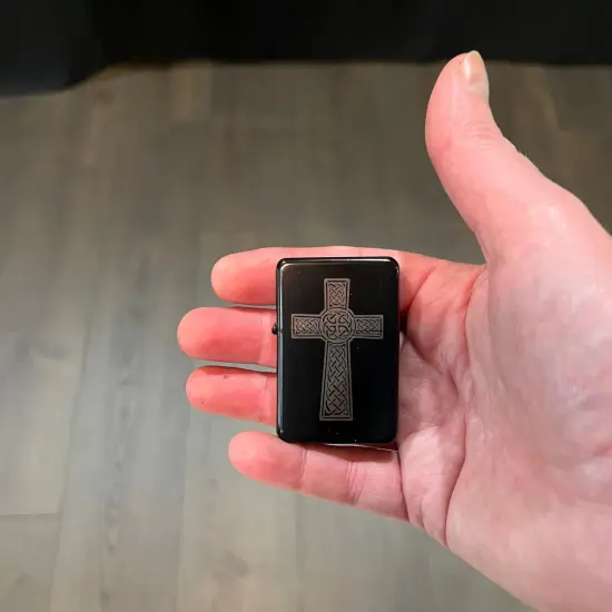 Black Lighter - Celtic Cross {3}