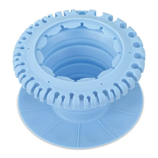 Paint Puck CollapsiBowl Portable Brush Cleaner - Blue {1}