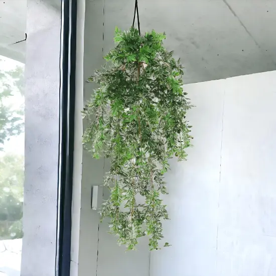 24-Pack: 24" Realistic Tea Leaf Vine Bush with 147 Tips by Floral Home&reg; {4}