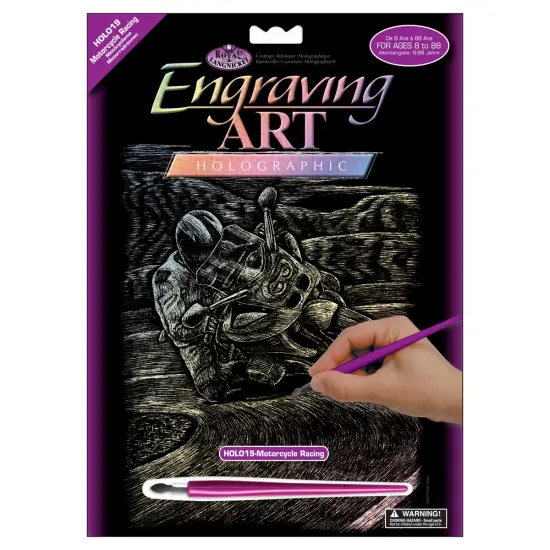 Royal & Langnickel(R) Holographic Foil Engraving Kit 8"X10" {1}