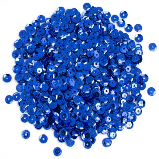 CousinDIY Cupped Sequins-Royal Blue, 5mm 800/Pkg {3}