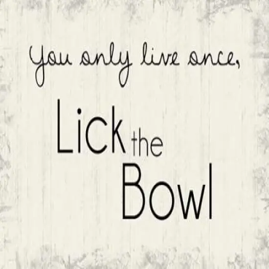 Lick the Bowl Poster Print by Lauren Gibbons - Item # VARPDXGLRC045A {1}