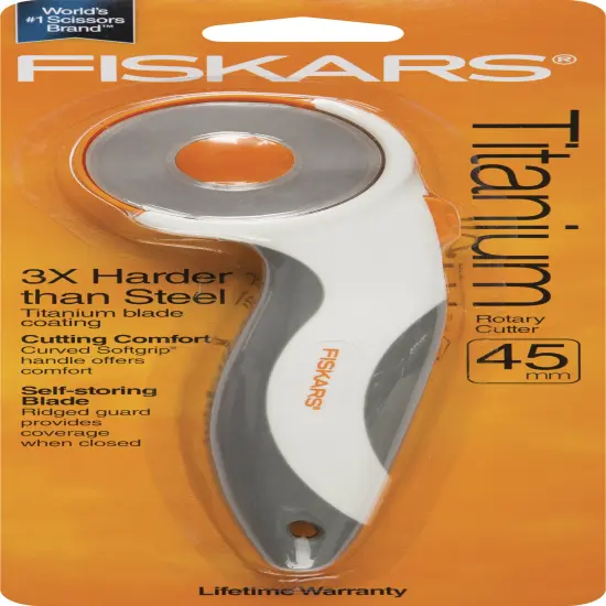 Fiskars Titanium Comfort Rotary Cutter 45mm {1}