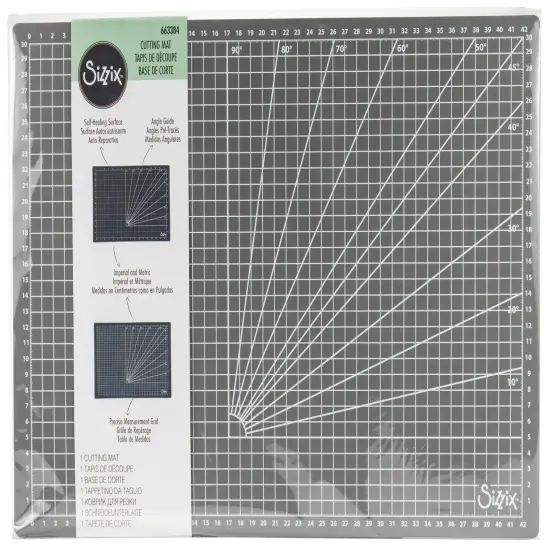 Sizzix Cutting Mat-Imperial And Metric {1}