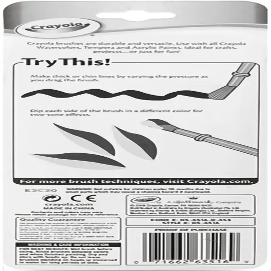 Crayola Paintbrushes-8/Pkg {4}