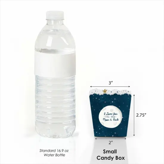 Big Dot of Happiness Twinkle Twinkle Little Star - Party Mini Favor Boxes - Baby Shower or Birthday Party Treat Candy Boxes - Set of 12 {3}