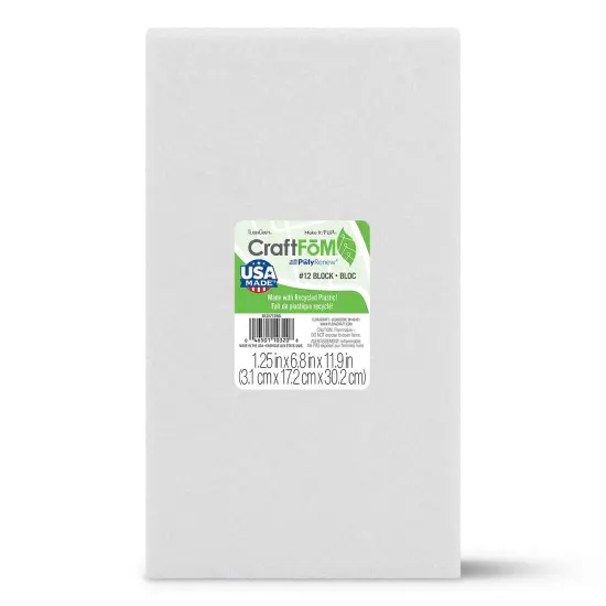 FloraCraft CraftFoM Block-1.25"x6.8"x11.9" {1}