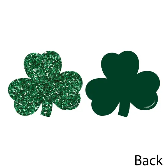 Big Dot of Happiness St. Patrick's Day - Shamrock Decorations DIY Saint Paddy's Day Party Essentials - Set of 20 {4}