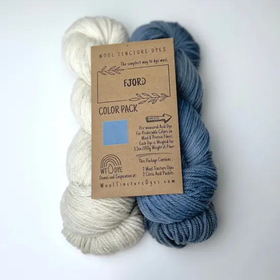Wool Tincture Dye Color Packs Fjord {1}