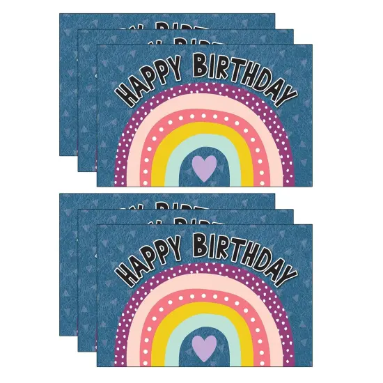 Oh Happy Day Happy Birthday Postcards, 30 Per Pack, 6 Packs {1}