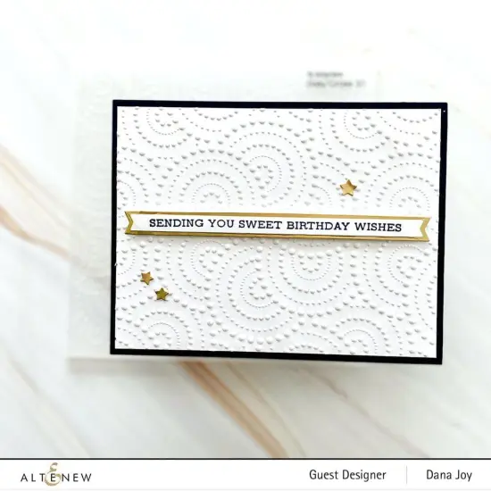 Dotty Circles 3D Embossing Folder {3}