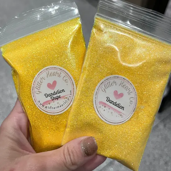 Polyester Glitter - Dandelion Dupe by Glitter Heart Co.&trade; {4}