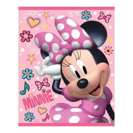 Disney Iconic Minnie Mouse Loot Bags, 8ct {1}